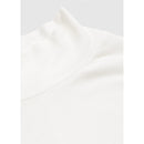 T-Shirt À Col Montant - White