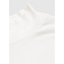 High Neck T-Shirt - White