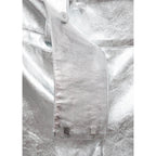 Pantalón Recto Metalizado - Silver