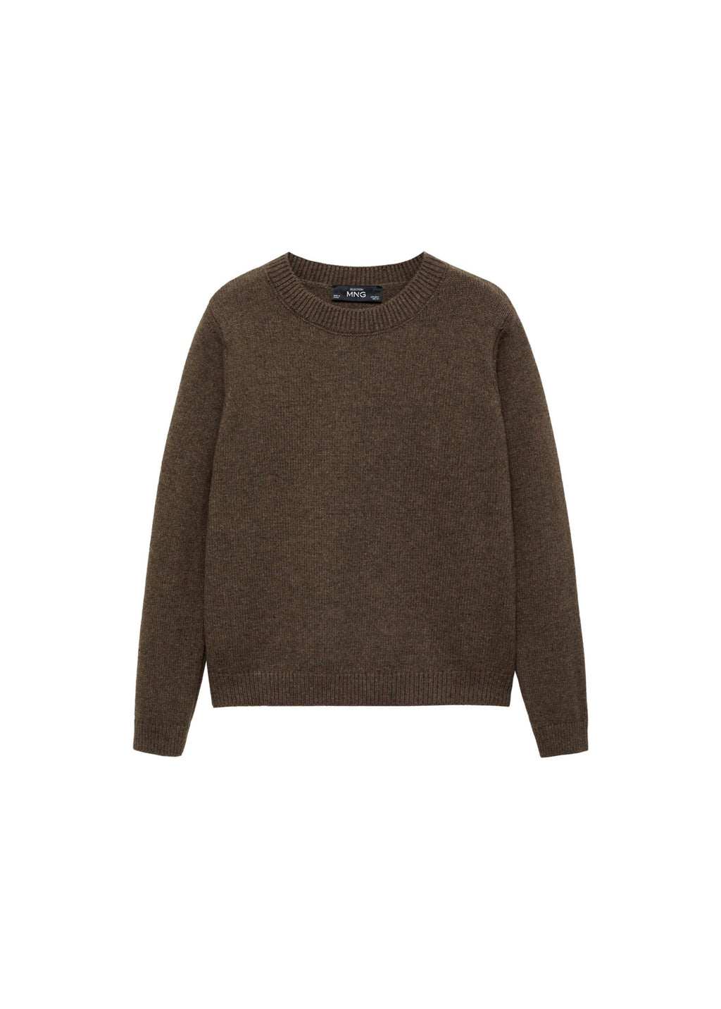 Round-Neck Wool Jumper