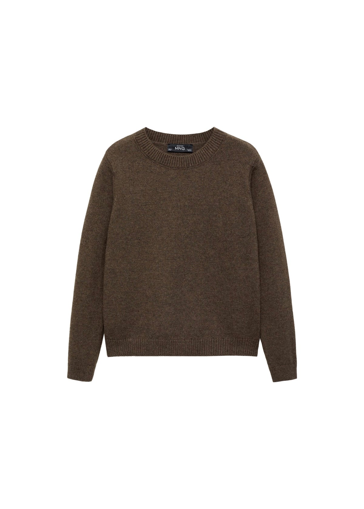 Round-Neck Wool Jumper