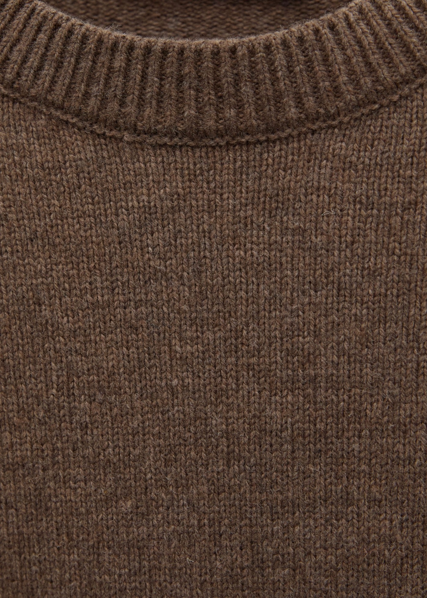 Round-Neck Wool Jumper