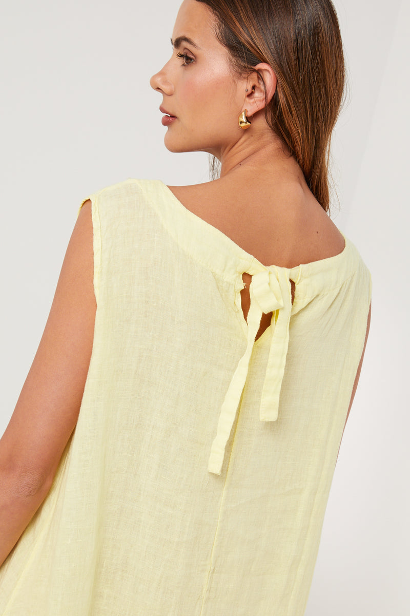 Vestido - Amarillo - Mujer