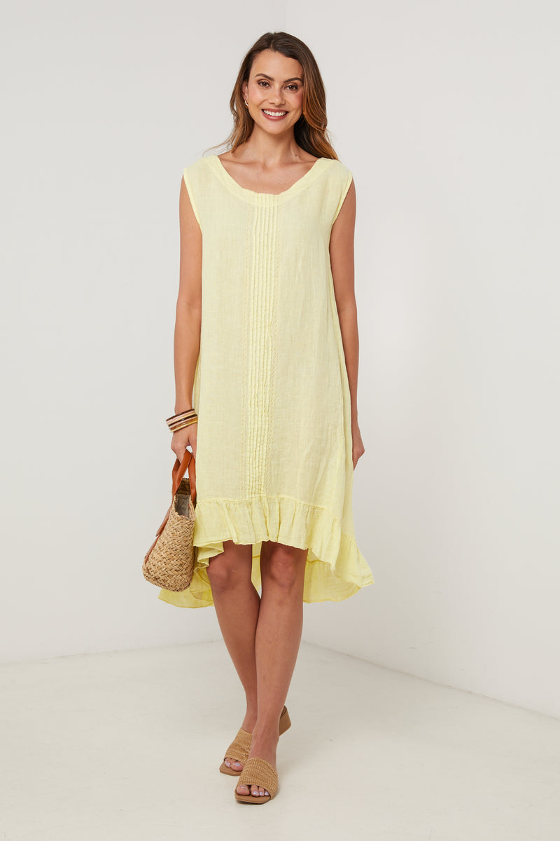 Vestido - Amarillo - Mujer
