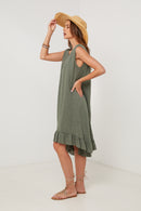 Vestido - Caqui - Mujer