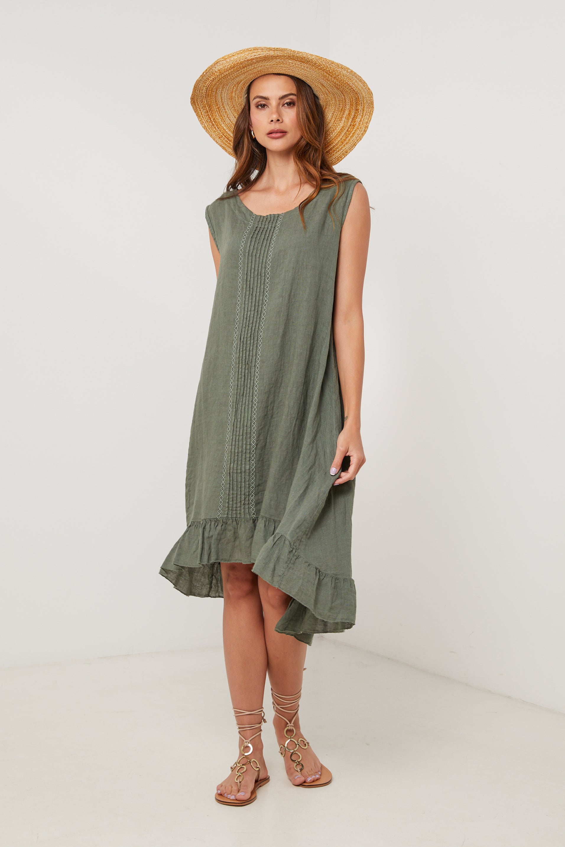 Robe - Kaki - Femme