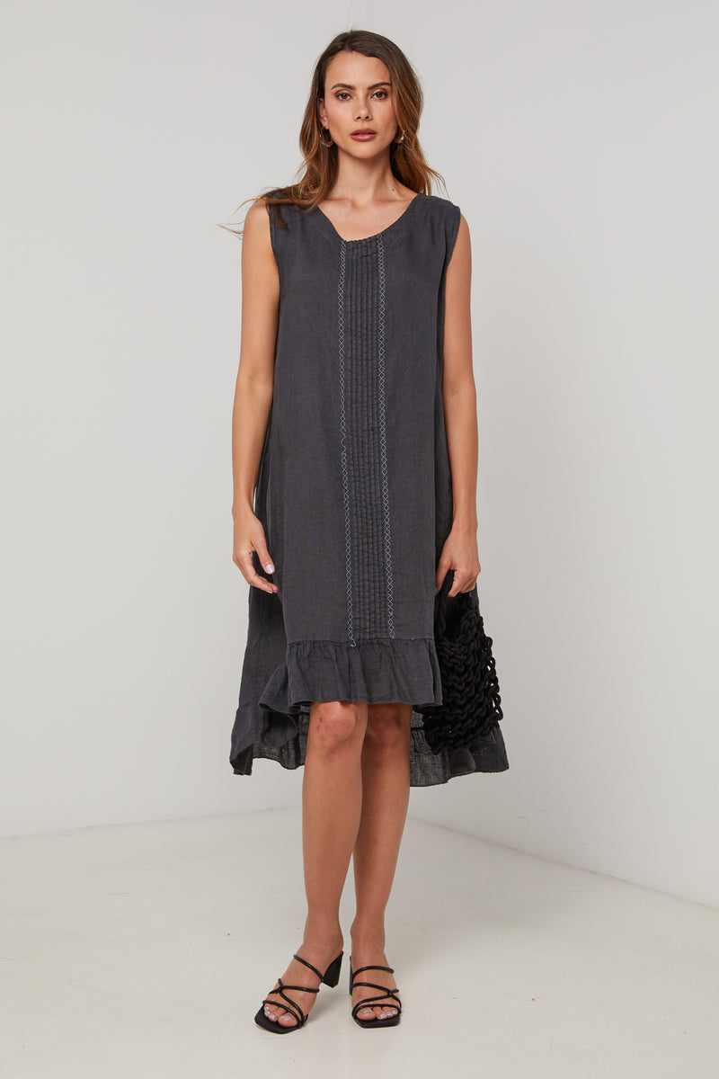 Vestido - Azul marino - Mujer