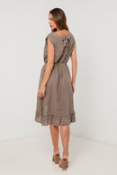 Robe - Taupe - Femme