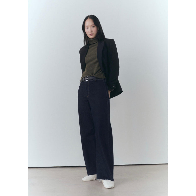 Jean Catherin Style Jupe-Culotte Rinse Wash - Open Blue