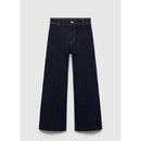 Jean Catherin Style Jupe-Culotte Rinse Wash - Open Blue