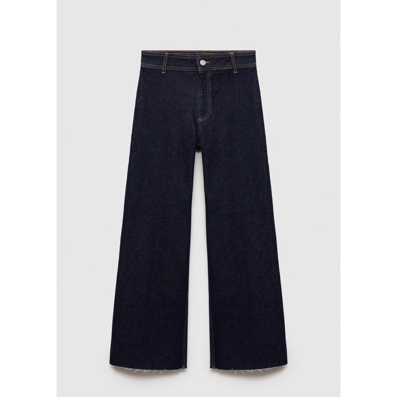 Jean Catherin Style Jupe-Culotte Rinse Wash - Open Blue