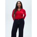 Jean Catherin Style Jupe-Culotte Rinse Wash - Open Blue