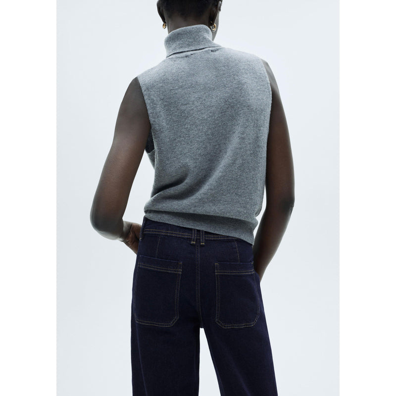 Jean Catherin Style Jupe-Culotte Rinse Wash - Open Blue