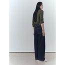 Jean Catherin Style Jupe-Culotte Rinse Wash - Open Blue