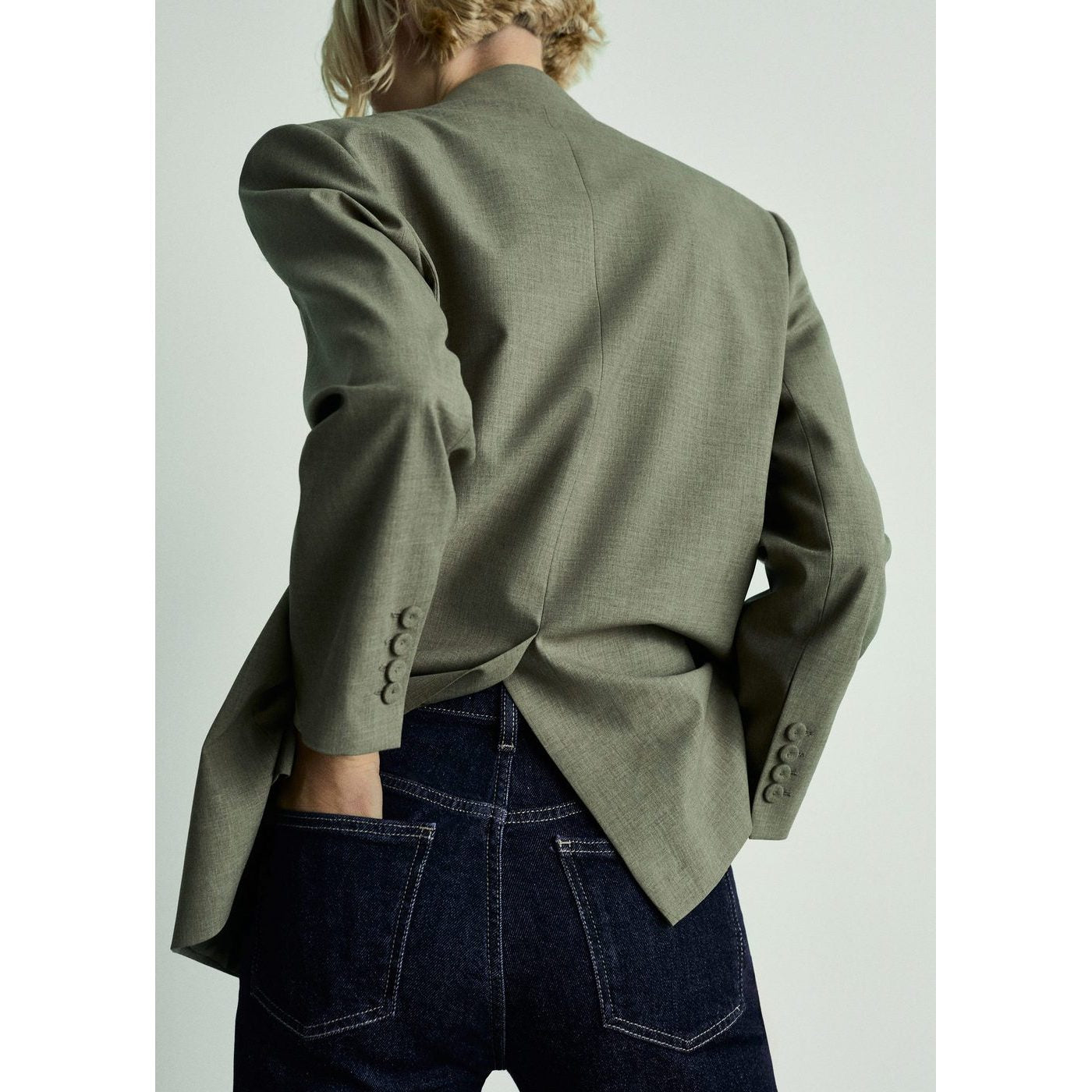 Jeans Newmom - Open Blue