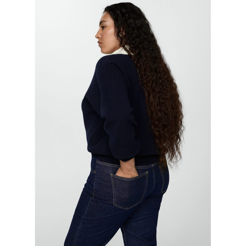 Jeans Newmom - Open Blue