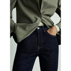 Jeans Newmom - Open Blue