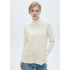 Jersey de Punto Cuello Alto - Ecru