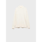 Jersey de Punto Cuello Alto - Ecru