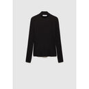 Camiseta con cuello alto - Negro