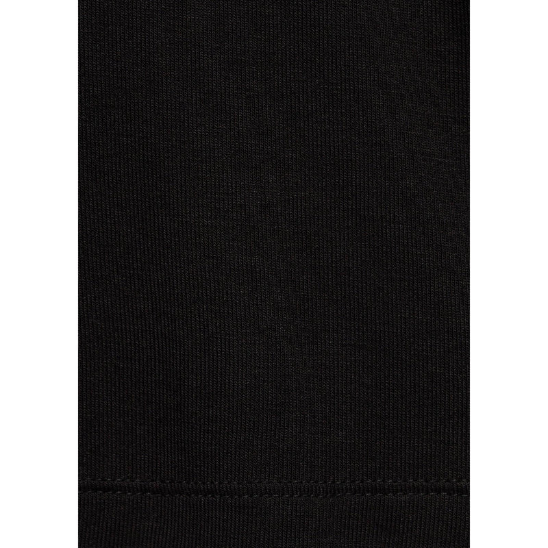 Camiseta con cuello alto - Negro