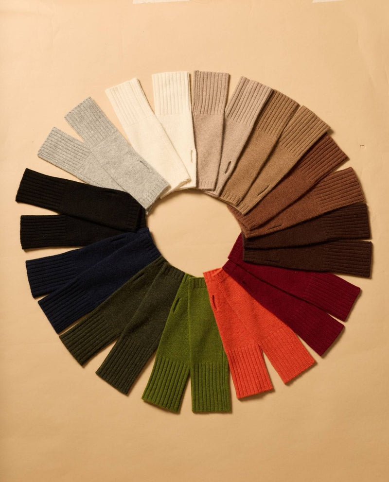 Mitaines Cachemire Martha - Noir - Femme