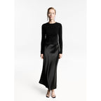 Crop Pull-Over con Strass - Black
