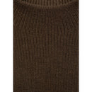 Pull-Over Côtelé Col Montant - Khaki