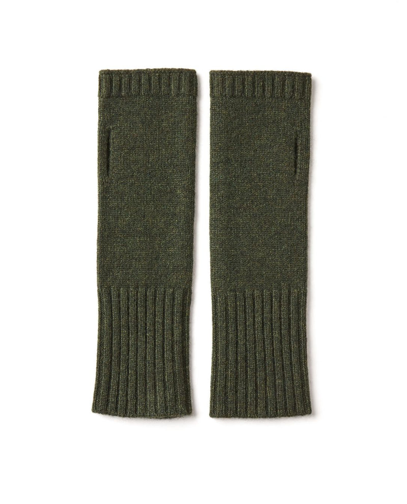 Mitaines Cachemire Martha - Kaki - Femme