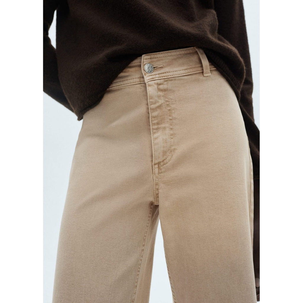 Jean Style Jupe-Culotte Catherin Taille Haute