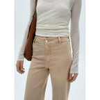 Jean Style Jupe-Culotte Catherin Taille Haute
