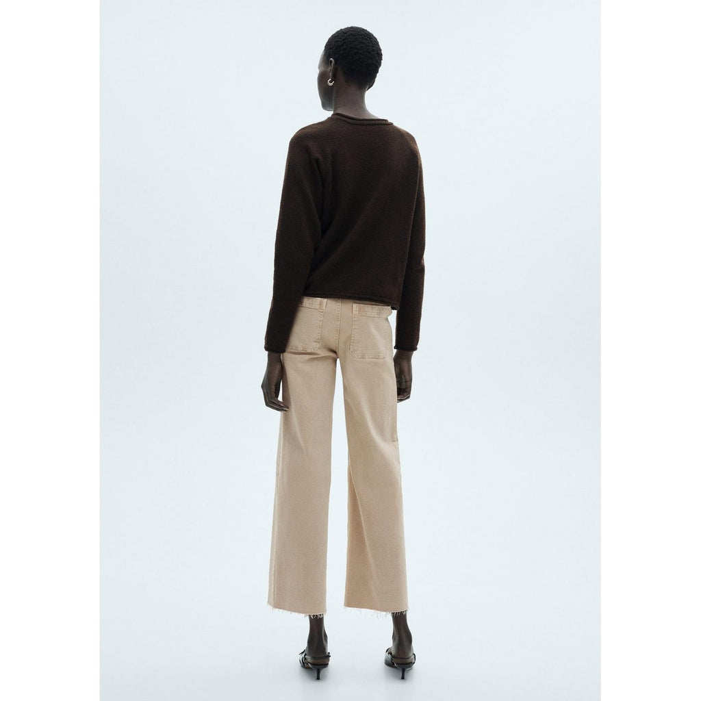 Jean Style Jupe-Culotte Catherin Taille Haute