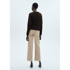 Jean Style Jupe-Culotte Catherin Taille Haute