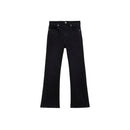 Jean Sienna Flare Crop - Black Denim