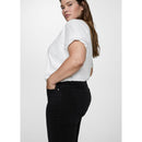 Sienna Flare Crop Jeans - Black Denim
