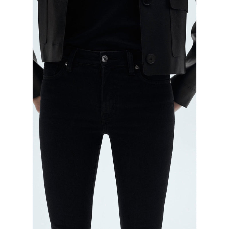 Jean Sienna Flare Crop - Black Denim