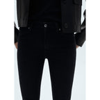 Jean Sienna Flare Crop - Black Denim