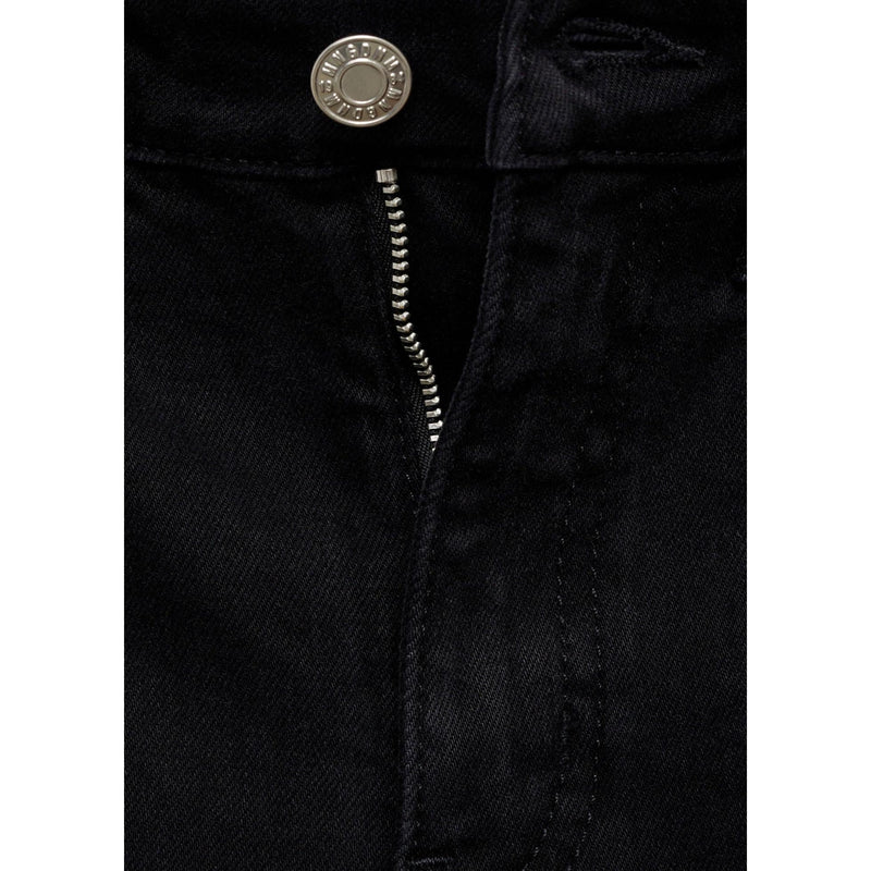 Sienna Flare Crop Jeans - Black Denim