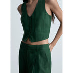 Pantalon Lyocell Rayures