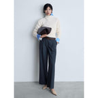 Pull-Over Col Montant Coutures - Ecru