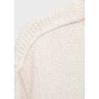 Pull-Over Col Montant Coutures - Ecru