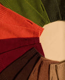 Martha Cashmere Mittens - Olive - Women