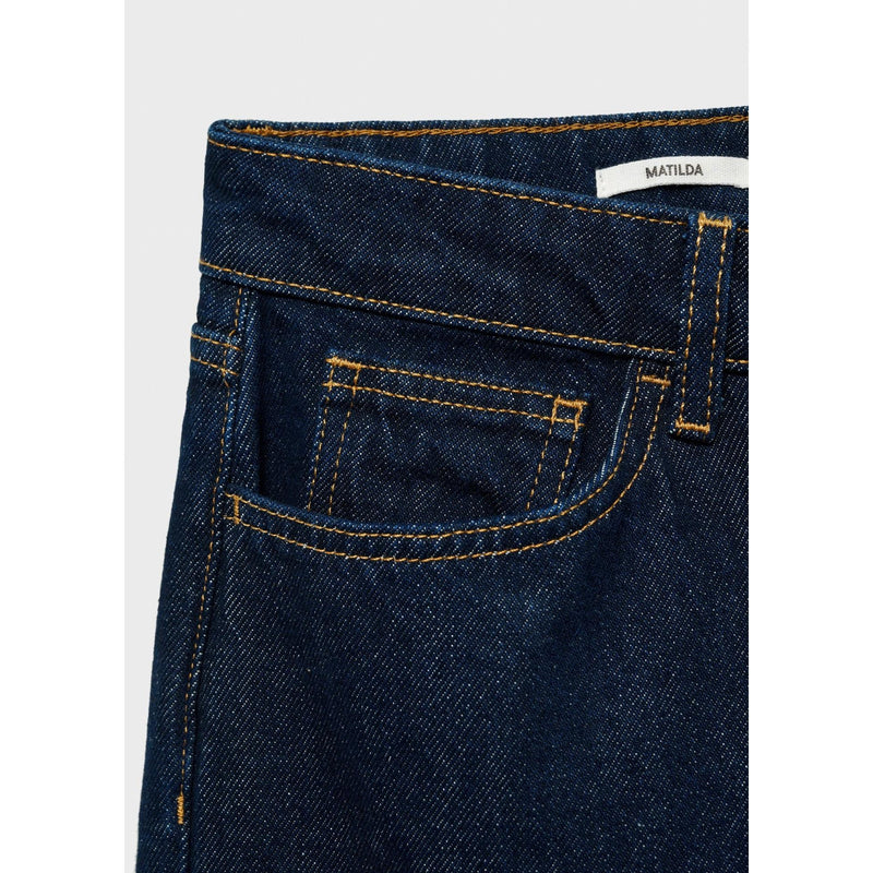 Jean Matilda Droit Rinse Wash - Open Blue