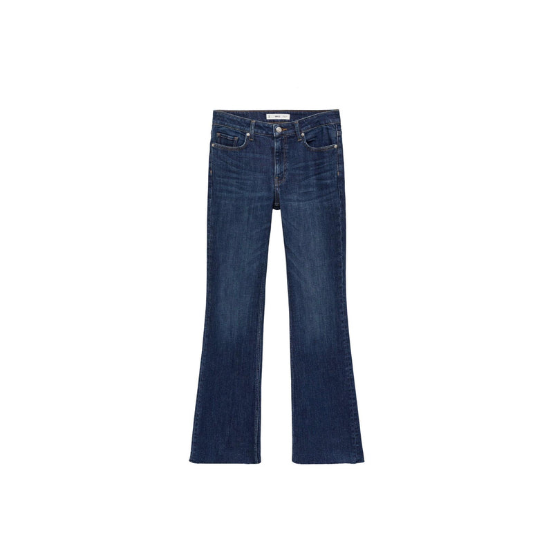 Jeans Flare Taille Normale - Black Denim