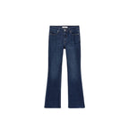 Regular Waist Flare Jeans - Black Denim
