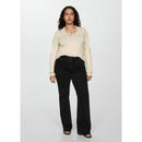 Flare Jeans Normal Waist - Black Denim