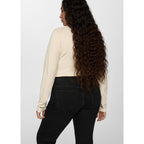 Regular Waist Flare Jeans - Black Denim