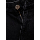 Jeans Flare Taille Normale - Black Denim