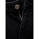 Flare Jeans Normal Waist - Black Denim