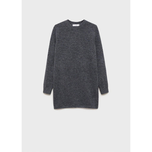Robe Droite Maille - Grey